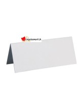 Marque-place rectangle blanc Marque-place rectangle blanc