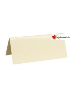Rectangle place card ivory