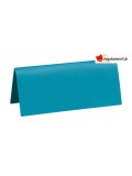 Marque-place rectangle turquoise