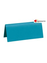 Marque-place rectangle turquoise Marque-place rectangle turquoise