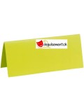 Marque-place rectangle vert
