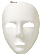 Maschera integrale - bianco Maschera integrale - bianco