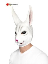 Masque de lapin blanc Masque de lapin blanc