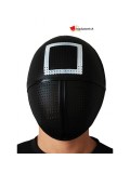 Masque Squad Killer noir carré blanc