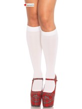 Nylon Mittelstrümpfe - weiß Nylon Mittelstrümpfe - weiß