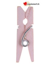 Pink wood mini pliers Pink wood mini pliers
