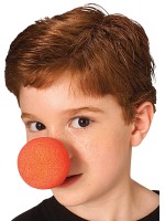 Nez de clown en mousse - rouge