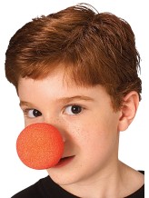 Nez de clown en mousse - rouge Nez de clown en mousse - rouge