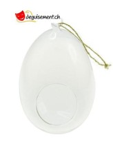 Uovo di vetro da appendere