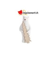 Yellow black disco - afro wig Yellow black disco - afro wig