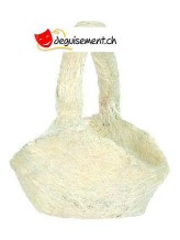 Panier pétales en sisal naturel Panier pétales en sisal naturel