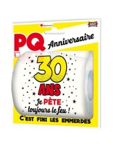 Papier toilette - 30 ans Papier toilette - 30 ans