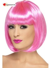 Short pink wig Short pink wig