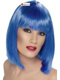 Perruque Glam bleue