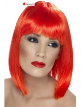 Parrucca Glam rossa Parrucca Glam rossa