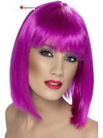 Glam purple wig