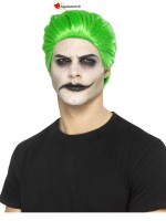 Jokerperücke grün