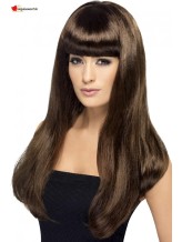 Perruque longue Babelicious brune Perruque longue Babelicious brune