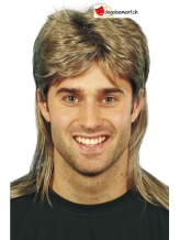 Perruque mulet - style des années 80' Perruque mulet - style des années 80'