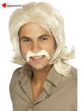Perruque retro seventies blond Perruque retro seventies blond
