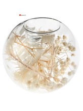 Portacandele trasparente - 10x9cm - 1 pezzo Portacandele trasparente - 10x9cm - 1 pezzo