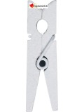 White wooden tongs