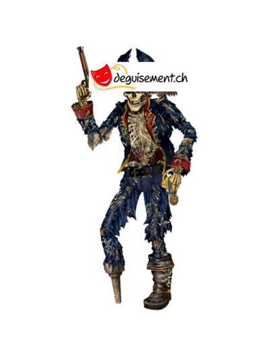 Pirate squelette 180cm