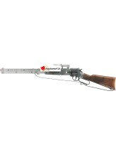 Pistolet plastique transparent à amorces 12 coups<br>Utah Pistolet plastique transparent à amorces 12 coups<br>Utah