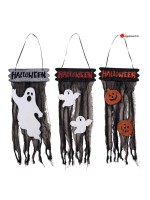Cartello per porta di Halloween - design casuale
