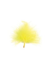 20 plumes jaune 20 plumes jaune