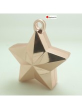 Balloon weight - Metallic star pink gold Balloon weight - Metallic star pink gold