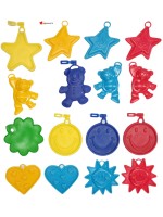 Balloon weights - Assorted shapes and colors - 1 piece