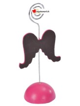 Portes noms ardoise ange fuchsia Portes noms ardoise ange fuchsia