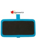 Portes noms - marque place - ardoise turquoise