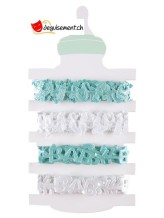 Ruban Baptême mint blue - 4 pcs Ruban Baptême mint blue - 4 pcs