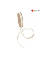 Ruban coton dentelle ivoire - 1cmx2m Ruban coton dentelle ivoire - 1cmx2m