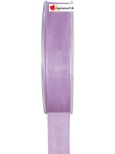 Ruban organdi 20 mts 7mm lavande Ruban organdi 20 mts 7mm lavande