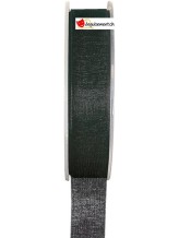 Ruban organdi 20 mts 7mm noir Ruban organdi 20 mts 7mm noir