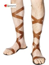 Sandales romaines à lanières 28.5 cm taille unique