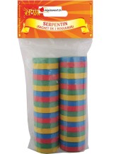 Serpentins multicolors - 2 pièces Serpentins multicolors - 2 pièces