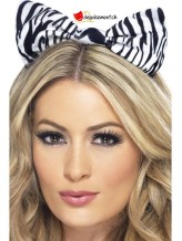 Serre-tête noeud zèbre