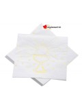 Serviette coupe de communion - 33x33cm - 20 pièces
