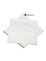 Serviette coupe de communion - 33x33cm - 20 pièces