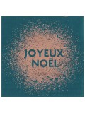 Serviette Joyeux Noël paillettes - 25x25cm - 20 pièces
