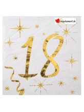 Asciugamani età 18 - oro Asciugamani età 18 - oro