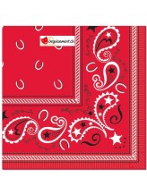 Towels Bandana Wertern - 16 pieces Towels Bandana Wertern - 16 pieces