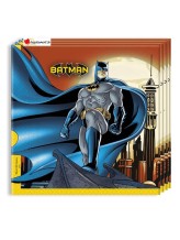 Serviettes Batman - 33x33cm - 20 pces Serviettes Batman - 33x33cm - 20 pces