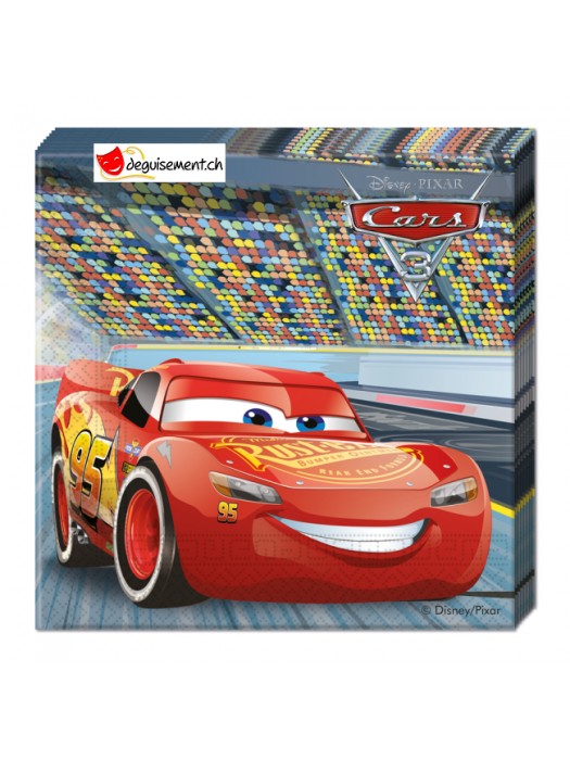 Serviettes Cars 3