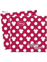 Serviettes Minnie - 33x33cm - 20 pces Serviettes Minnie - 33x33cm - 20 pces