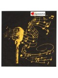 Serviettes musique